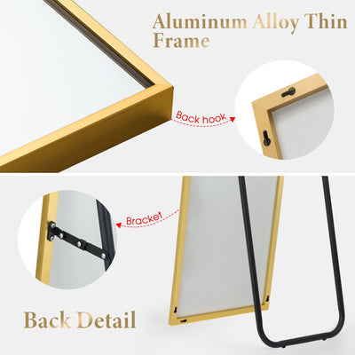 Full Length Mirror Large Wall Mounted Mirror Full Body Mirror