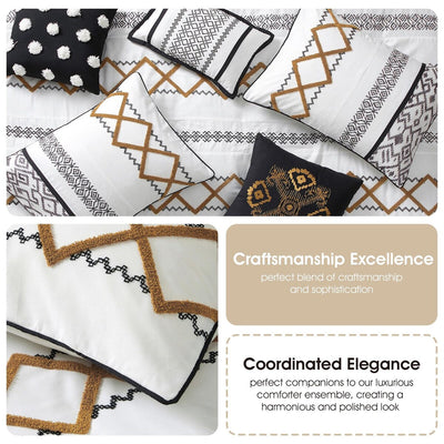 Nanshing Trina 15 Piece Boho Embroidered Comforter Set