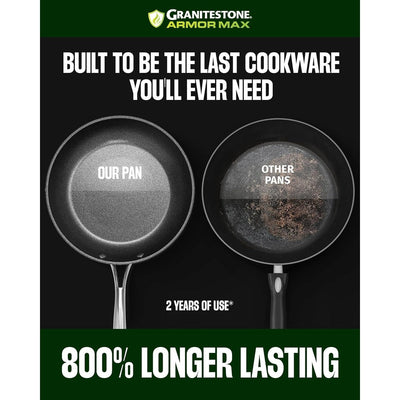 Granitestone Armor Max 14 Piece Hard Anodized Cookware Set