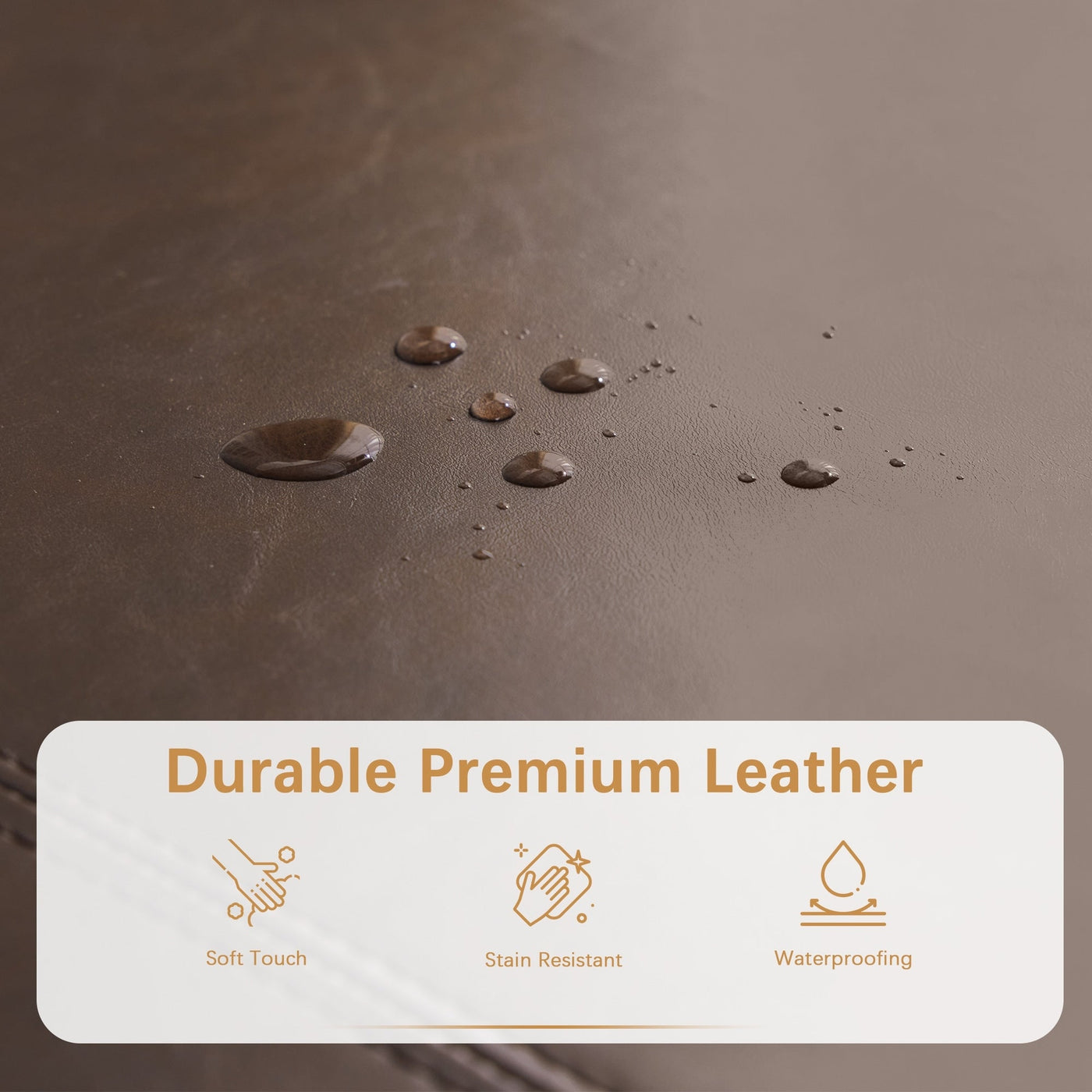 50.3 x 17.50 x 18 Upholstered Rectangular Storage Ottoman-Faux Leather