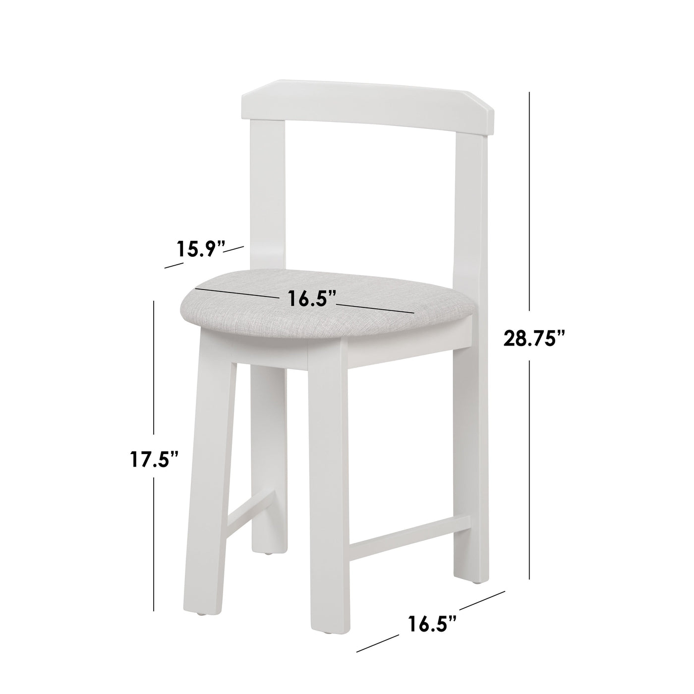 Harrisburg Tobey 5-piece Compact Round Dining Set