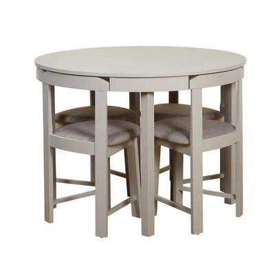 Harrisburg Tobey 5-piece Compact Round Dining Set