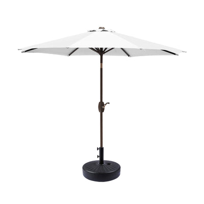 Holme 9-foot Patio Umbrella and Base Stand