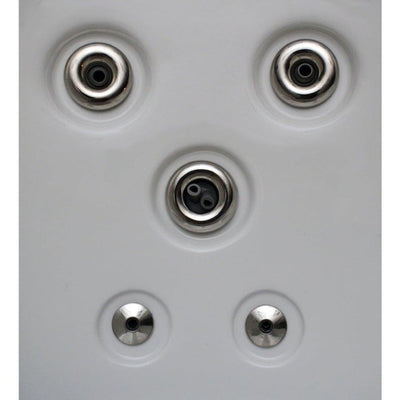 Home and Garden 5-person 51-jet Spa with Stainless Jets and Ozone - 80x80x34