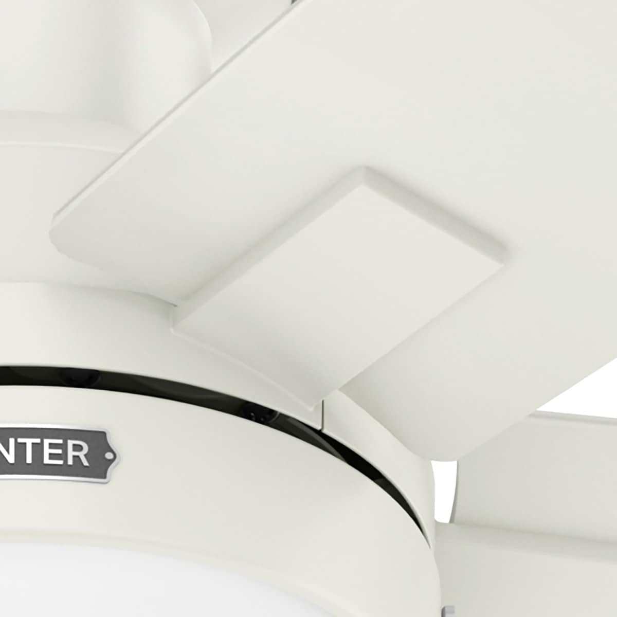 Hunter 52 Anisten Low Profile Ceiling Fan with LED Light and Pull Chain - Modern, Contemporary, Transitional