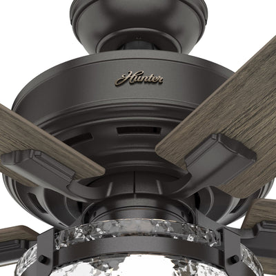 Hunter 52 Canyon Ridge Indoor / Outdoor Ceiling Fan LED Light, Handheld Remote - Farmhouse, Rustic, Industrial