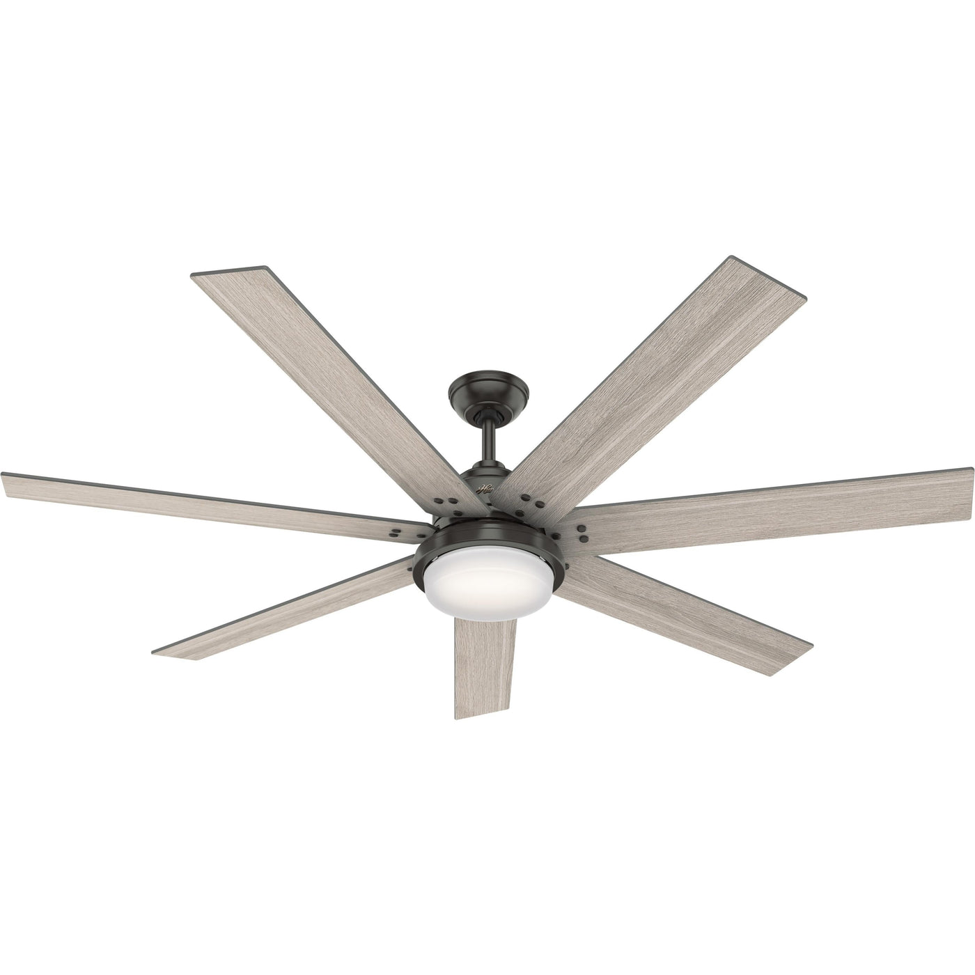 Hunter WiFi Whittington Ceiling Fan with LED Light, Handheld Remote - Windmill - Industrial, Farmhouse, Rustic - SMART FAN!