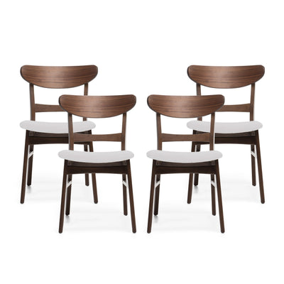 Idalia Mid-century Modern Dining Chairs (Set of 4) by Christopher Knight Home