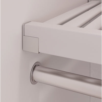 John Louis Home Solid Wood Reach-In Closet System White