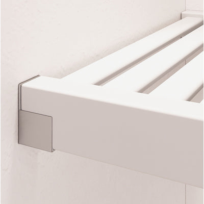 John Louis Home Solid Wood Reach-In Closet System White