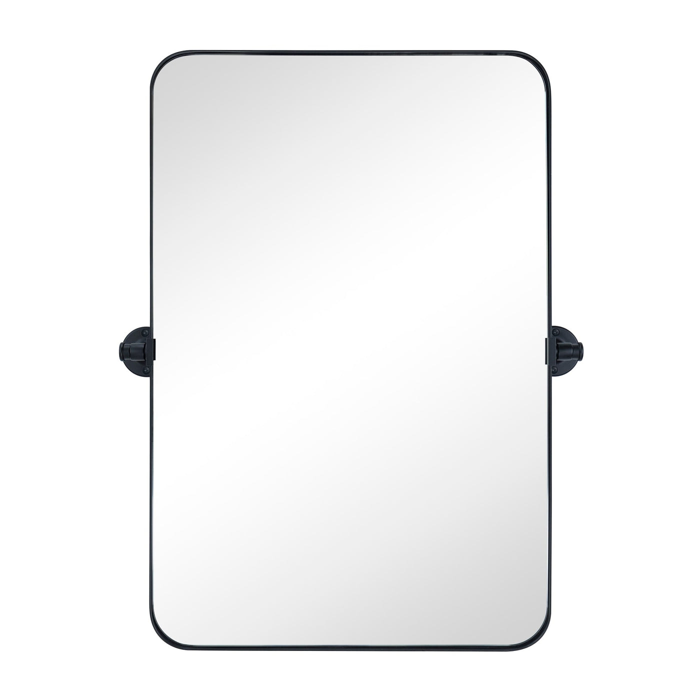 TEHOME Jonathan Rectangle Pivot Tilt Metal Wall Mirror