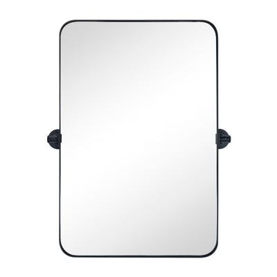 TEHOME Jonathan Rectangle Pivot Tilt Metal Wall Mirror