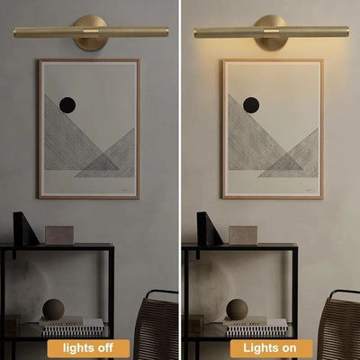 KAYLA Modern Wall Sconces, Brass Wall Mounted Lights, Bathroom Wall Picture Light for Living Room, Indoor Sconce Lighting - N/A