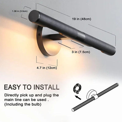 KAYLA Modern Wall Sconces, Brass Wall Mounted Lights, Bathroom Wall Picture Light for Living Room, Indoor Sconce Lighting - N/A