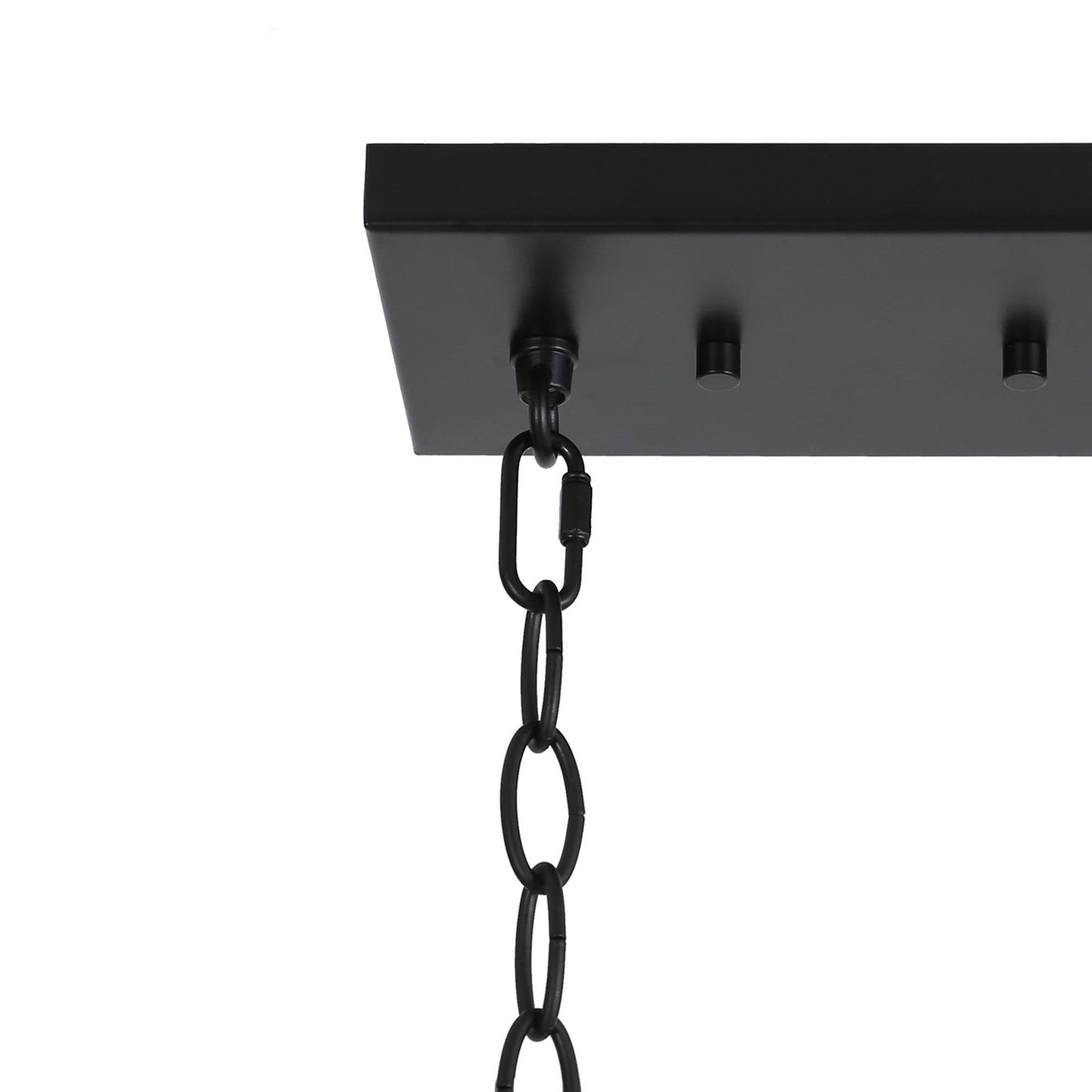 Kasy Modern 5-Light Linear Chandelier Textured Glass Kitchen Island Light Unique Design