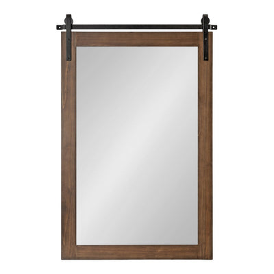 Kate and Laurel Cates Rustic Rectangular Wall Mirror