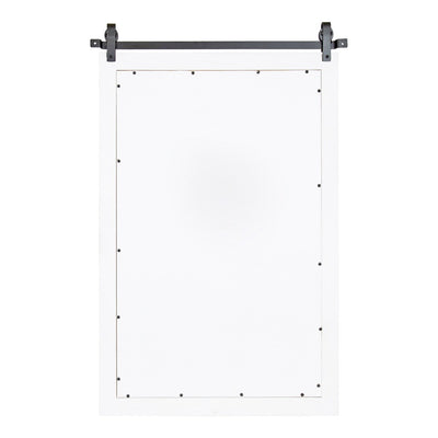 Kate and Laurel Cates Rustic Rectangular Wall Mirror