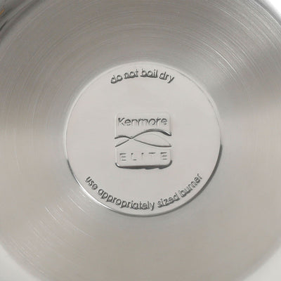 Kenmore Elite Devon 10 Piece Heavy Gauge Stainless Steel Cookware Set