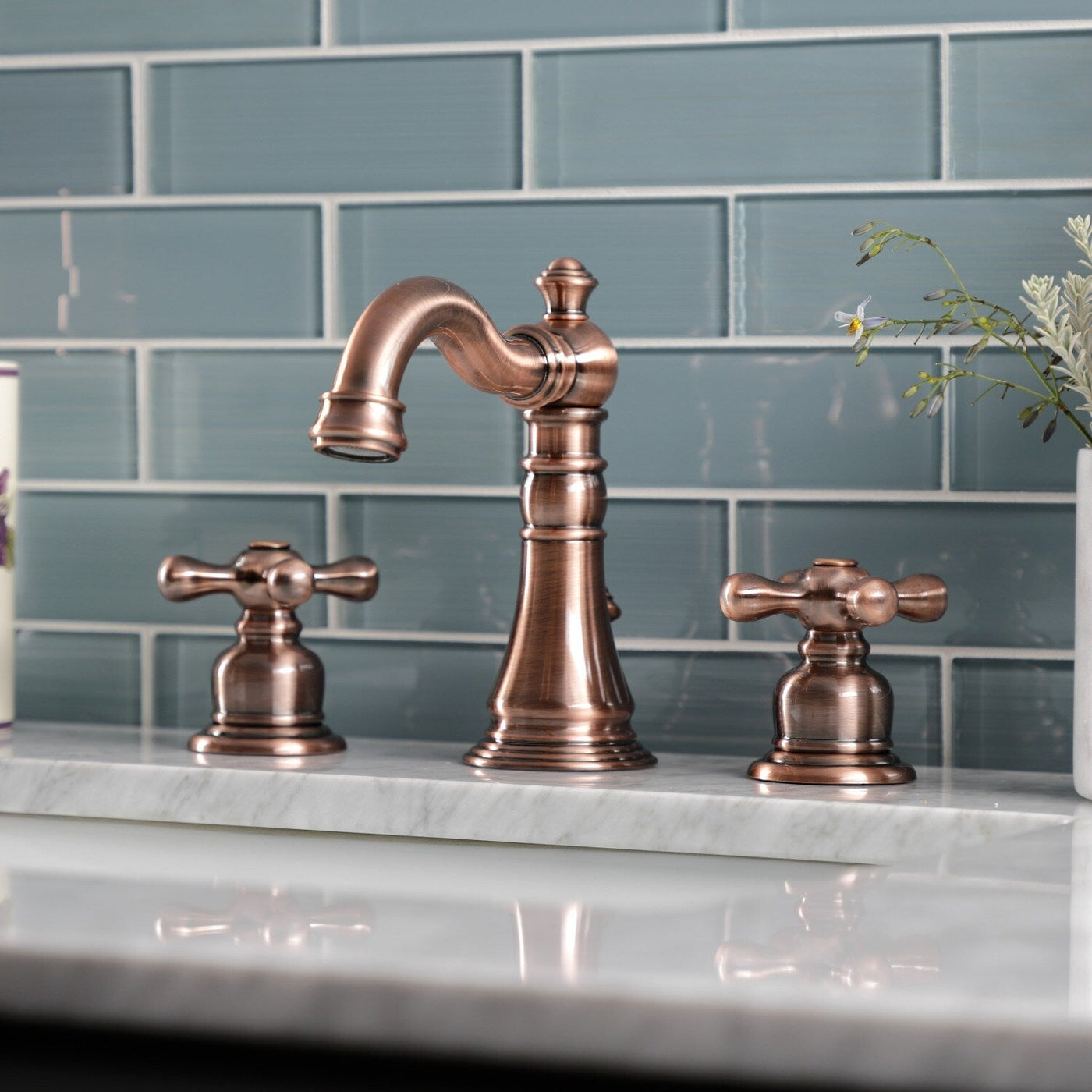 American Classic 8 in. Widespread Bathroom Faucet