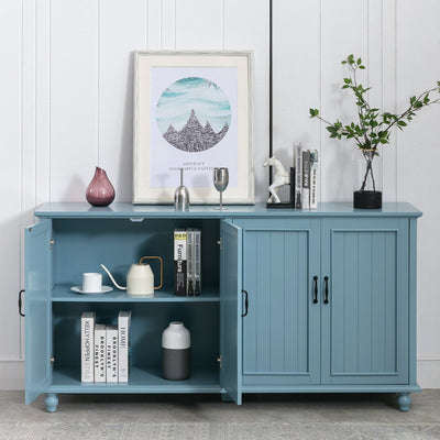 Kitchen Sideboard Coffee Bar Cabinet Accent Storage Cabinet