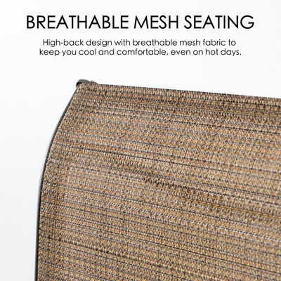 Kozyard Isabella High Swivel Bar Stools/Chair Set