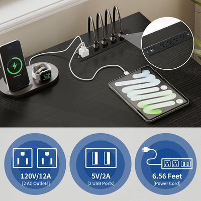 Moasis L Shaped Gaming Desk 59-Inch Computer Corner Desk with Monitor Stand
