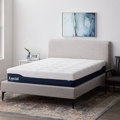Lucid 12-inch Gel and Aloe Vera Hybrid Mattress