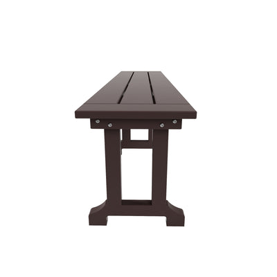 Polytrends Laguna Hdpe All Weather Outdoor Patio 65 Bench