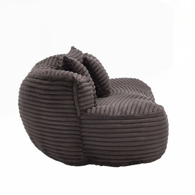 Lazy Sofa Durable Comfort Lounger High Back Bean Bag Chair Couch for Adults and Kids - 2 Seat
