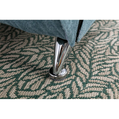 Linen Massage recliner Interior with remote control, ergonomic electric massage recliner, 5 modes