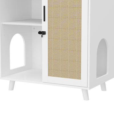 Litter Box Enclosure Cat Litter Box Furniture End Table Sofa Tbale