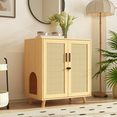 Litter Box Enclosure Cat Litter Box Furniture End Table Sofa Tbale