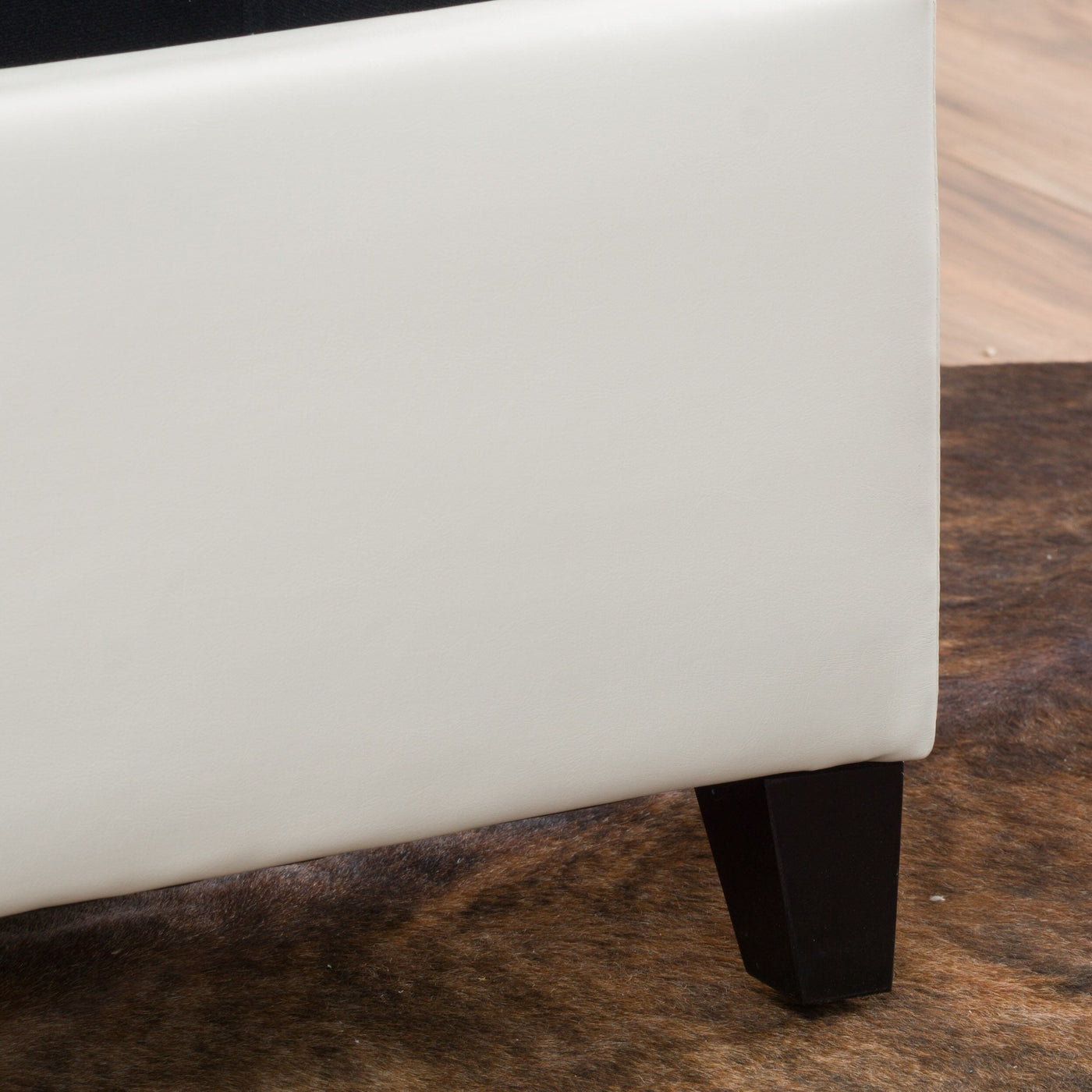 Lucinda Faux Leather Storage Bench by Christopher Knight Home - 51.25 L x 17.50 W x 16.25 H