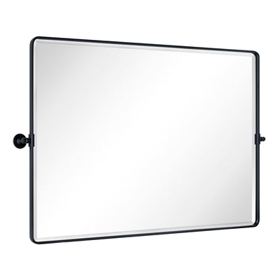 TEHOME Lutalo horizontal Beveled Bathroom / Vanity Mirror