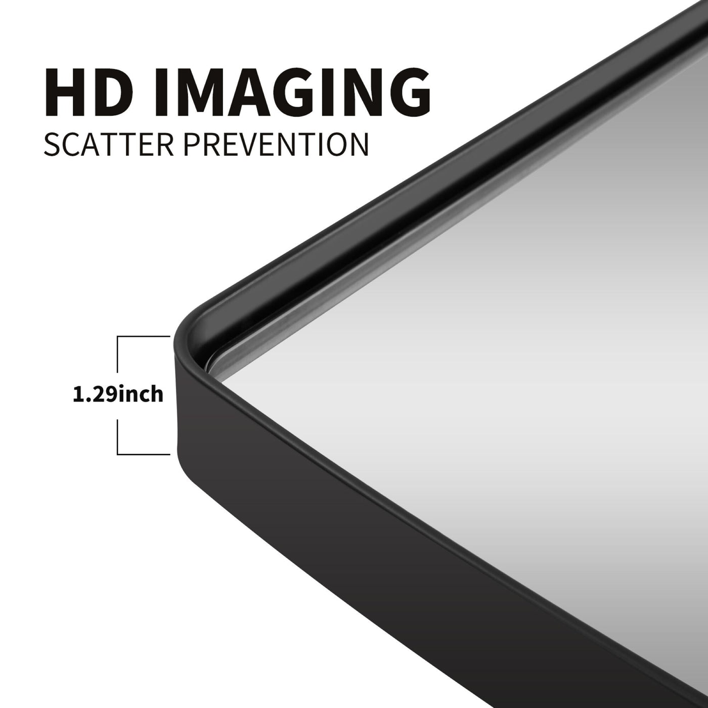 MacLuu Oblong Metal Wall Mirror