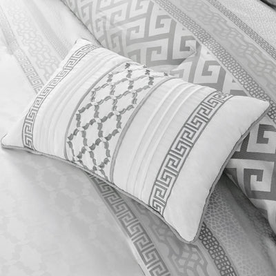 Madison Park Christian 7-piece Geometric Jacquard Comforter Set