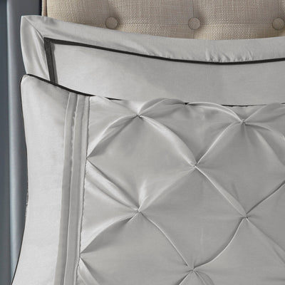 Madison Park Essentials Loretta 24-Piece Room in a Bag with Window Panels and Sheet Set