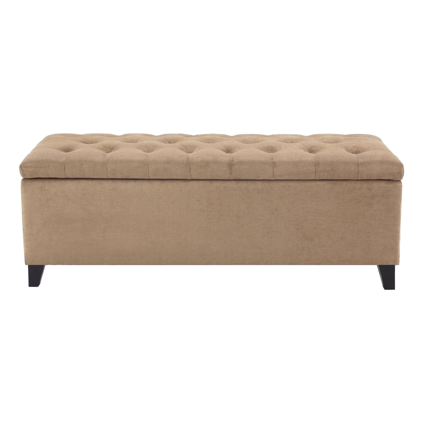 Madison Park Sasha Tufted Top Upholstered Storage Bench