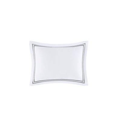 Madison Park Signature 500 Thread Count Luxury Collection 100% Cotton Sateen Embroidered Duvet Cover Set