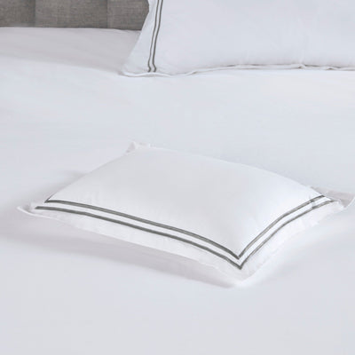 Madison Park Signature 500 Thread Count Luxury Collection 100% Cotton Sateen Embroidered Duvet Cover Set