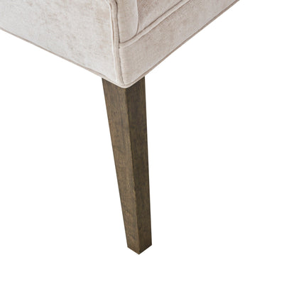 Madison Park Signature Ultra Upholstered Dining Side Chairs With Wood Legs (Set of 2) - N/A