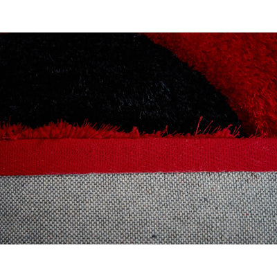 Mateos Shag Abstract Designed Area Rug