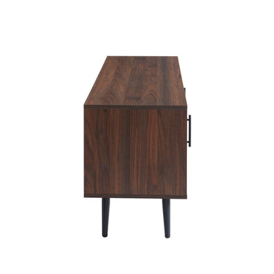 Mid-Century Modern TV Stand For TVs Up To 70 Entertainment Center Media Console - 20.5'' H X 59'' W X 15.5'' D