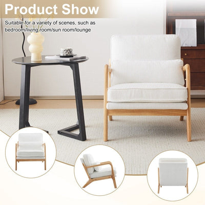 Mid Century Modern Upholstered Accent Chair