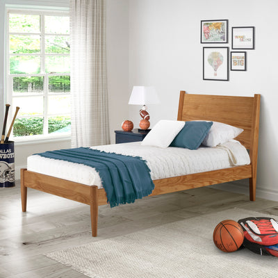 Mid-Century Panel Bed