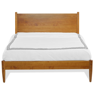 Mid-Century Panel Bed