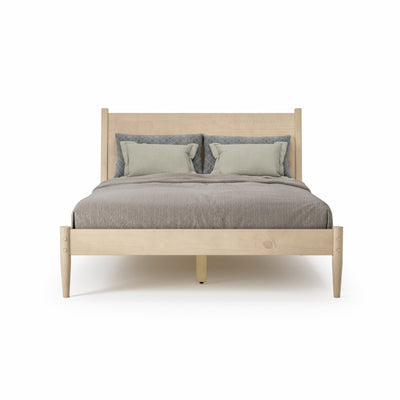 Mid-Century Panel Bed