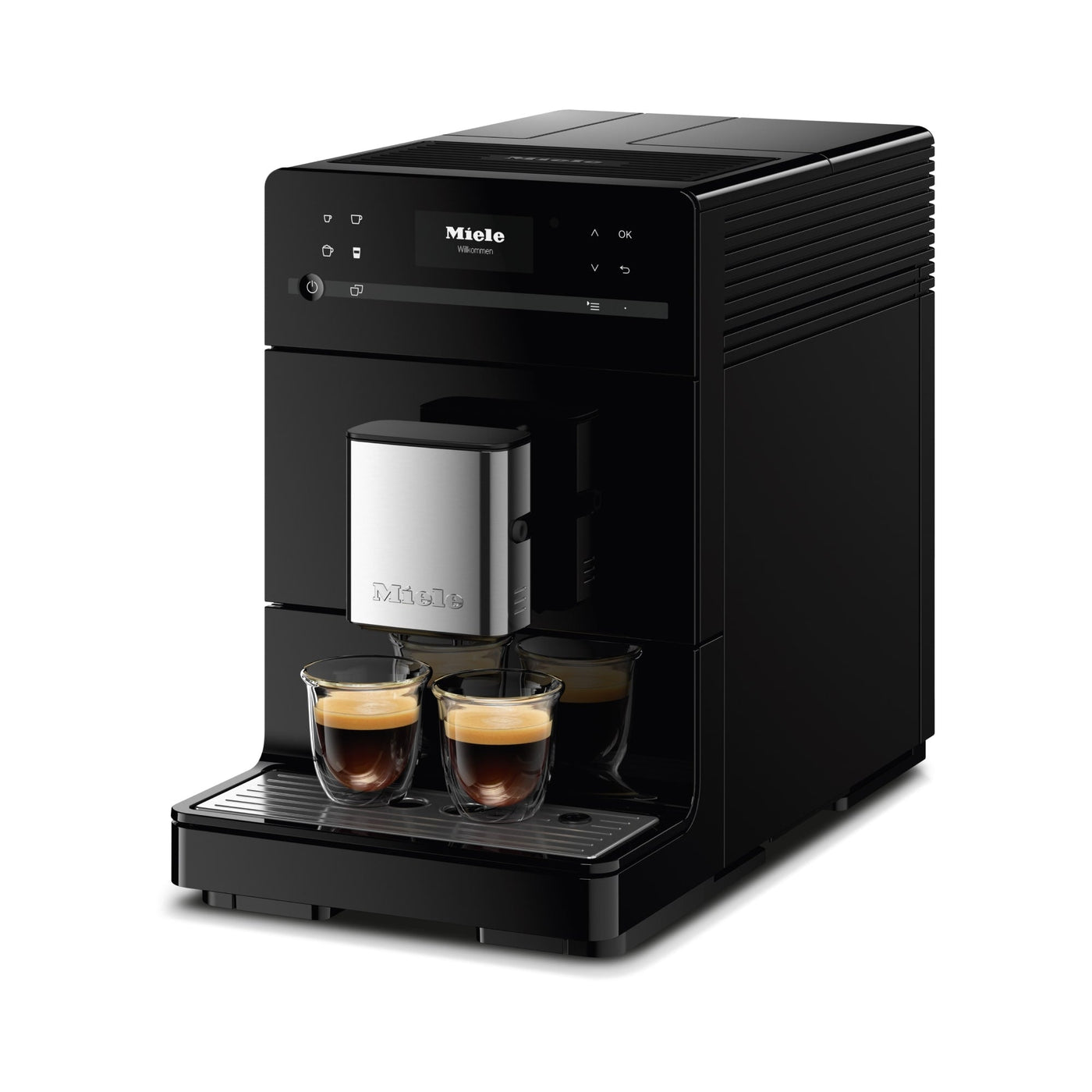 Miele CM 5310 Silence Countertop Coffee System- Obsidian Black