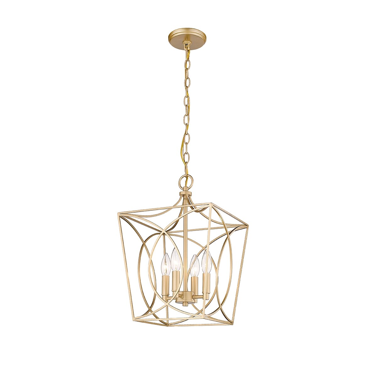 Millennium Lighting Tracy 4 Light Pendant Fixture in Multiple Finishes