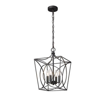 Millennium Lighting Tracy 4 Light Pendant Fixture in Multiple Finishes